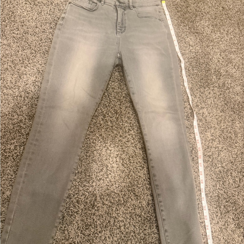 Loft Women’s Gray High-Rise Stretch Jeans